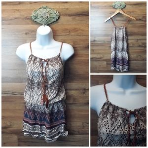 Tribal Print Romper